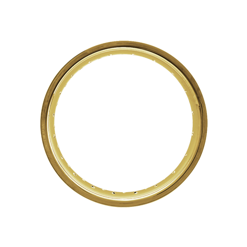 Exotica Hoop - 40 Spoke - 18" x 5.5" - Brass