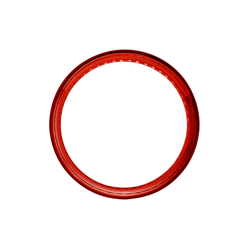 Exotica Hoop - 50 Spoke - 16" x 3.5" - Candy Apple Red