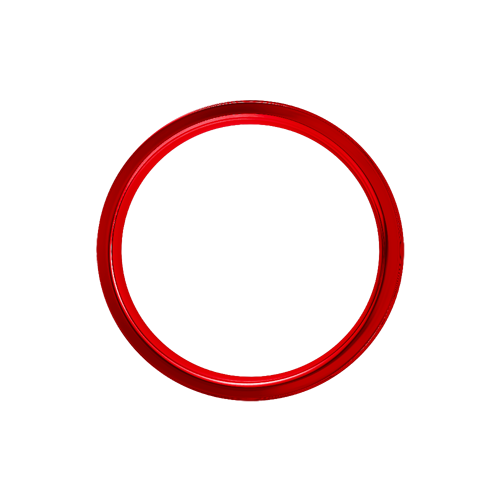 Exotica Hoop - 60 Spoke - 16" x 3.5" - Candy Apple Red