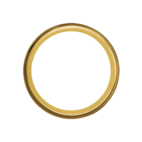 Exotica Hoop - 60 Spoke - 18" x 3.5" - Brass