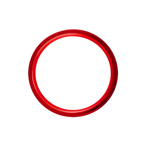 Exotica Hoop - 80 Spoke - 16" x 3.5" - Candy Apple Red