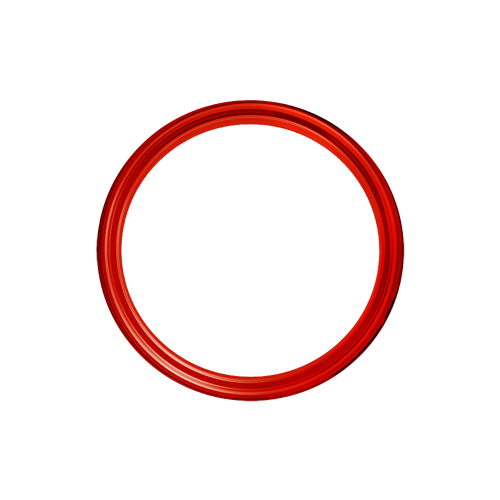 Omega Hoop - 40 Spoke - 16" x 3.5" - Candy Apple Red