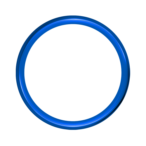 Omega Hoop - 60 Spoke - 21" x 3.5" - Lolly Pop Blue