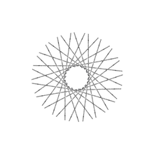 Load image into Gallery viewer, 40 New Diamond Spokes - 16&quot; - Chrome