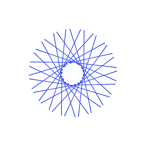 40 Smooth Spokes - 17" - Lolly Pop Blue