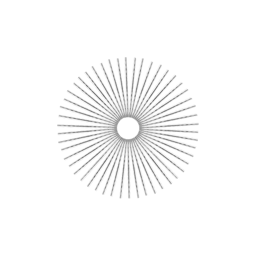 50 Diamond Spokes - 17" - Polish