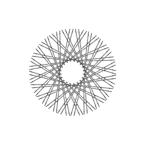 80 New Diamond Spokes - 18" - Chrome