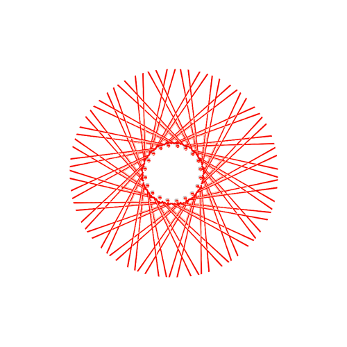 80 Smooth Spokes - 18" - Gloss Red