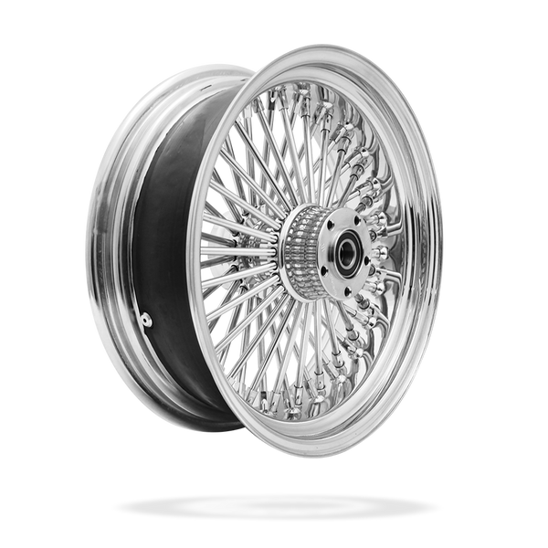 16x5.5 Rear 50-Spoke Pre-Staged Custom Motorcycle Wheel – Ridewright Wheels