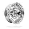 17x6 Rear 50-Spoke Pre-Staged Custom Motorcycle Wheel (Steel, CCCC)
