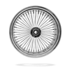 18x5.5 Rear 50-Spoke Pre-Made Custom Motorcycle Wheel (Steel, CCCC)