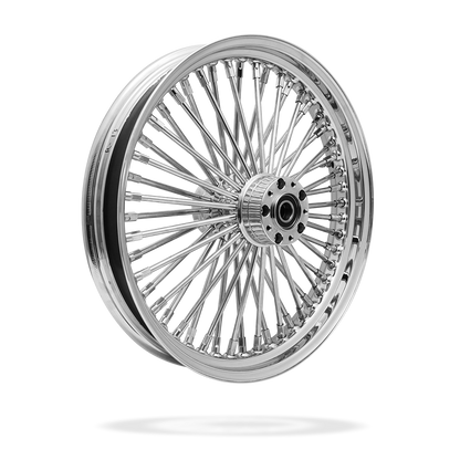 19x3 Front Or Rear 50-Spoke Pre-Made Custom Motorcycle Wheel (Steel, CCCC)