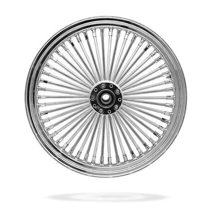 19x3 Front Or Rear 50-Spoke Pre-Made Custom Motorcycle Wheel (Steel, CCCC)