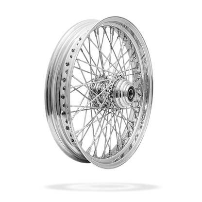 19x3 Front Or Rear 60-Spoke Pre-Made Custom Motorcycle Wheel (Steel, CCCC)