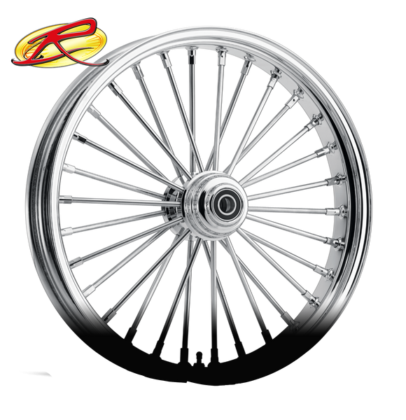 Fat 30 Spoke Motorcycle Wheels