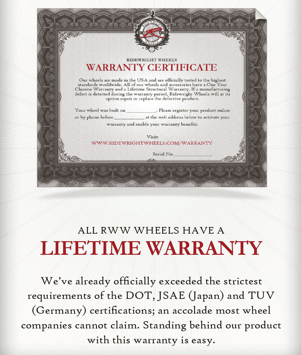 17x6 Rear 50-Spoke Pre-Staged Custom Motorcycle Wheel (Steel, CCCC)