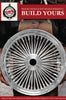 16x3.5 Front Or Rear 50-Spoke Pre-Staged Custom Motorcycle Wheel (Steel, BCBB)