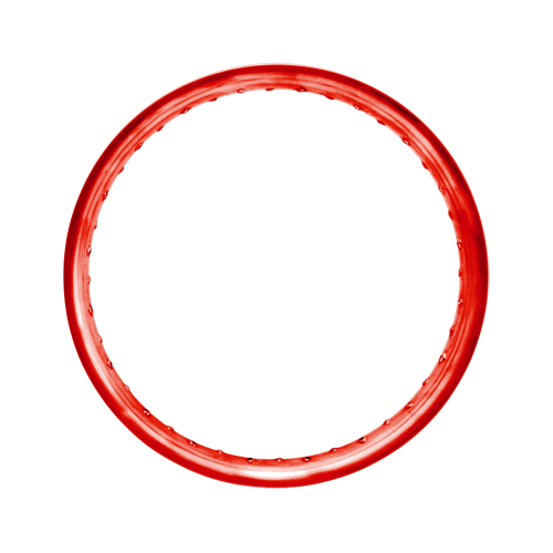 Exotica Hoop - 40 Spoke - 21" x 2.15" - Gloss Red