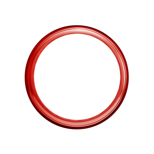 Exotica Hoop - 50 Spoke - 18" x 5.5" - Gloss Red