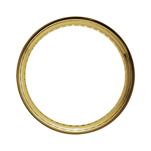 Exotica Hoop - 50 Spoke - 21" x 3.5" - Brass