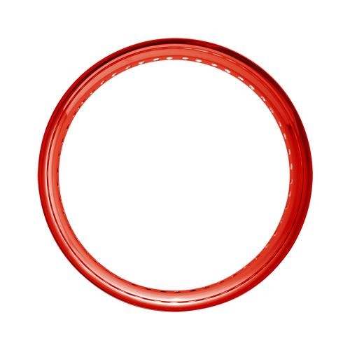 Exotica Hoop - 50 Spoke - 21" x 3.5" - Gloss Red