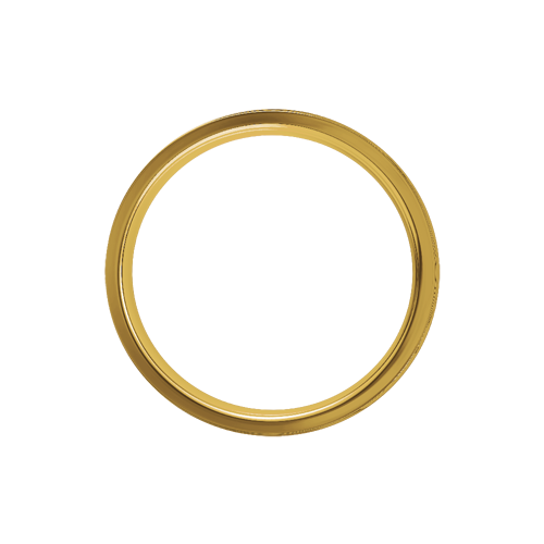 Exotica Hoop - 60 Spoke - 16" x 3.5" - Brass