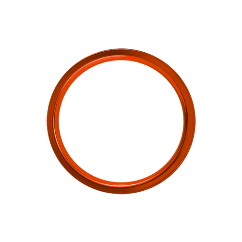 Exotica Hoop - 60 Spoke - 16" x 3.5" - Copper