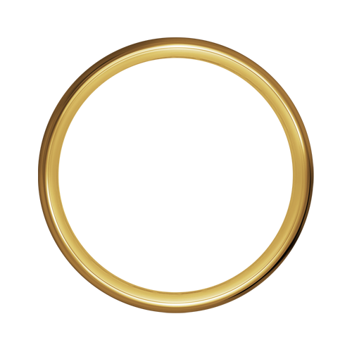 Exotica Hoop - 60 Spoke - 21" x 3.5" - Brass