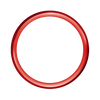 Exotica Hoop - 60 Spoke - 21" x 3.5" - Gloss Red