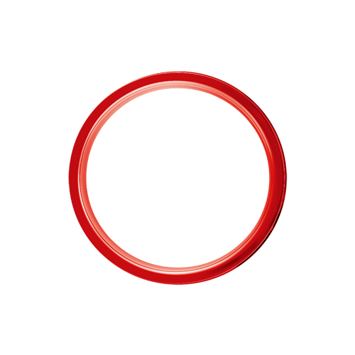 Exotica Hoop - 80 Spoke - 16" x 3.5" - Gloss Red