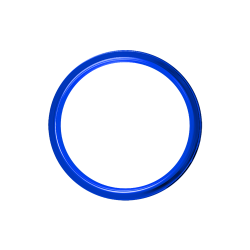 Exotica Hoop - 80 Spoke - 16" x 3.5" - Lolly Pop Blue