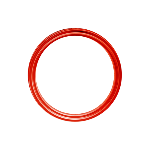 Omega Hoop - 40 Spoke - 17" x 3.5" - Gloss Red