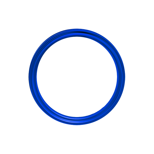 Omega Hoop - 40 Spoke - 17" x 6.25" - Lolly Pop Blue