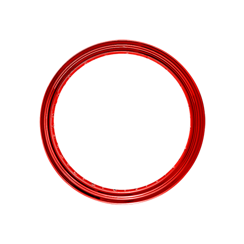 Omega Hoop - 40 Spoke - 18" x 3.5" - Candy Apple Red
