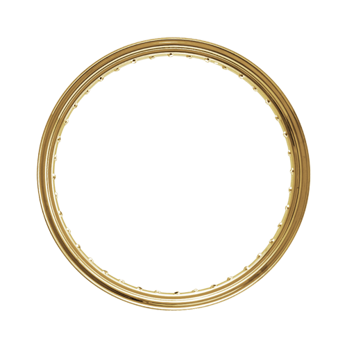 Omega Hoop - 40 Spoke - 21" x 3.5" - Brass