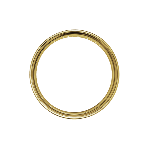 Omega Hoop - 50 Spoke - 16" x 3.5" - Brass