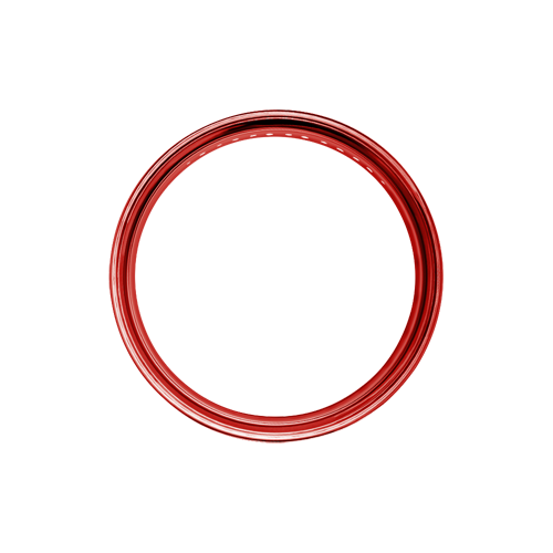 Omega Hoop - 50 Spoke - 16" x 3.5" - Gloss Red