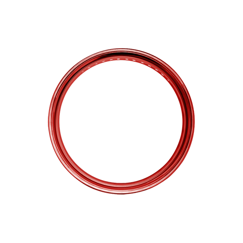 Omega Hoop - 50 Spoke - 16" x 5.5" - Gloss Red