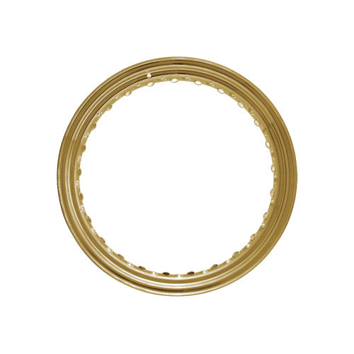 Omega Hoop - 50 Spoke - 18" x 10.5" - Brass