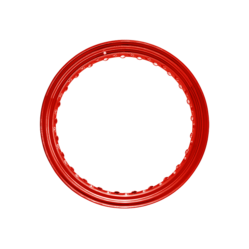 Omega Hoop - 50 Spoke - 18" x 3.5" - Candy Apple Red