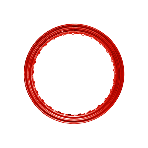 Omega Hoop - 50 Spoke - 18" x 4.25" - Candy Apple Red