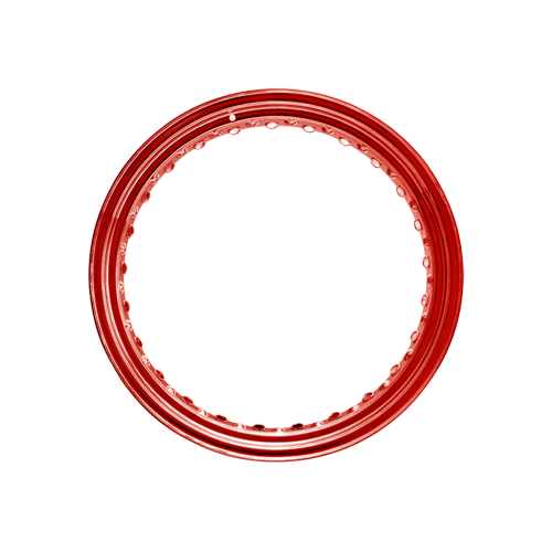 Omega Hoop - 50 Spoke - 18" x 3.5" - Gloss Red