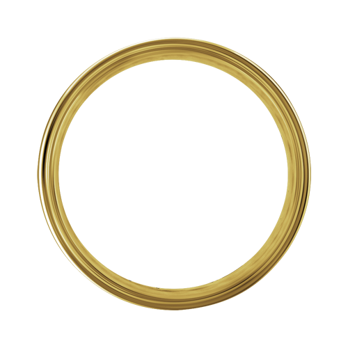 Omega Hoop - 50 Spoke - 21" x 3.5" - Brass