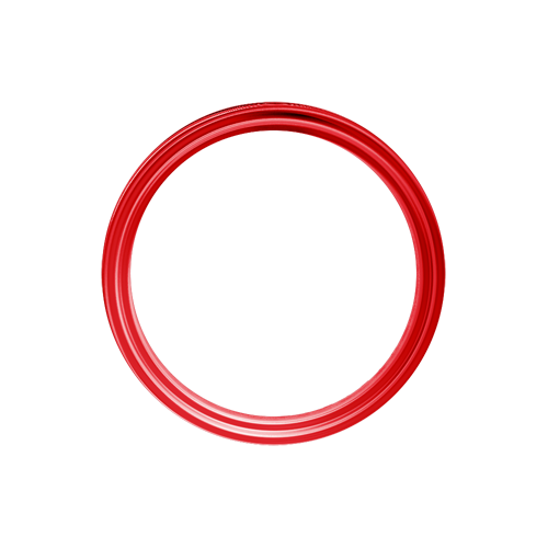 Omega Hoop - 60 Spoke - 17" x 3.5" - Gloss Red