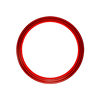 Omega Hoop - 60 Spoke - 18" x 3.5" - Candy Apple Red