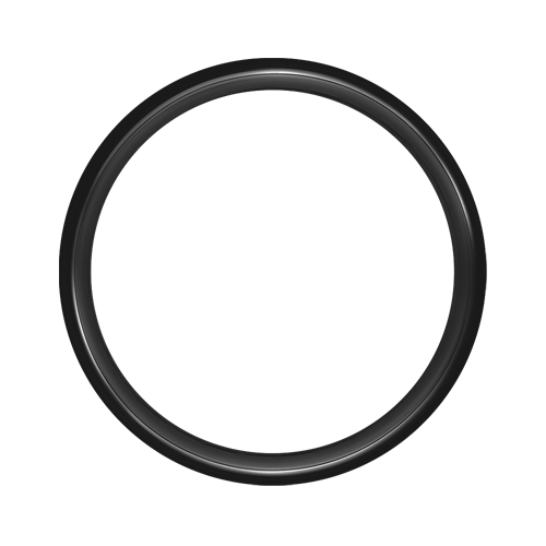 Omega Hoop - 60 Spoke - 21" x 2.15" - Gloss Black