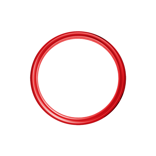 Omega Hoop - 80 Spoke - 16" x 3.5" - Gloss Red