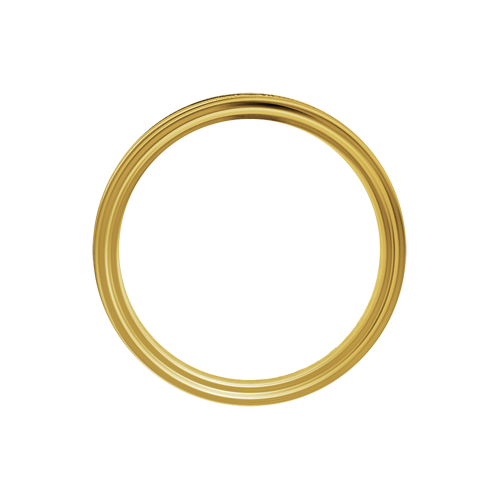 Omega Hoop - 80 Spoke - 17" x 3.5" - Brass