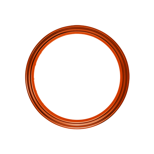 Omega Hoop - 80 Spoke - 18" x 5.5" - Copper