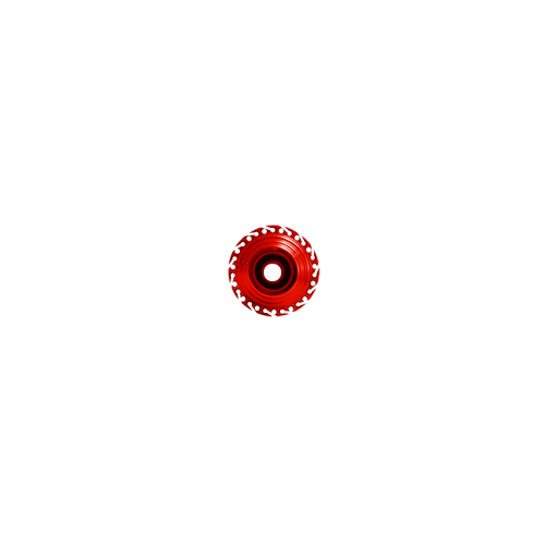60 Spoke Hub - Candy Apple Red